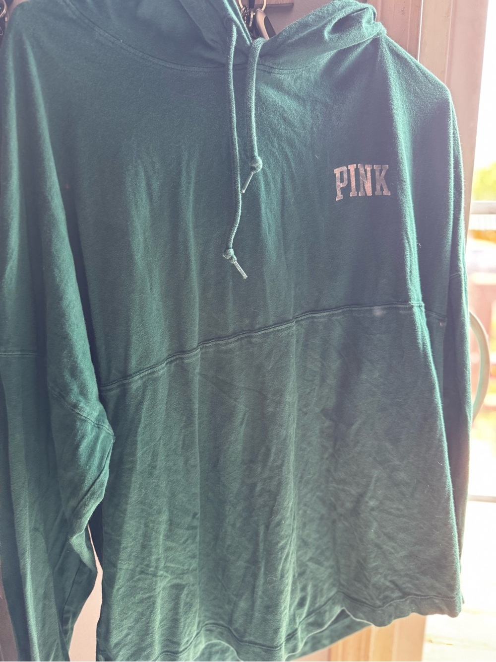 Victoria's Secret PINK Dark Green Hoodie